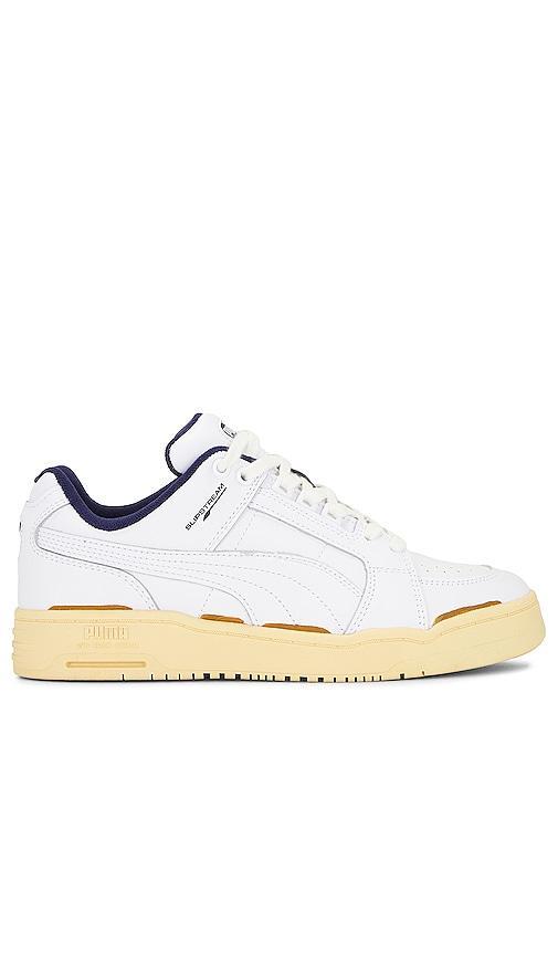 Puma Select Slipstream Lo The Neverworn Ii Sneaker in White  New Navy  & Light Straw - White. Size 8 (also in ). Product Image