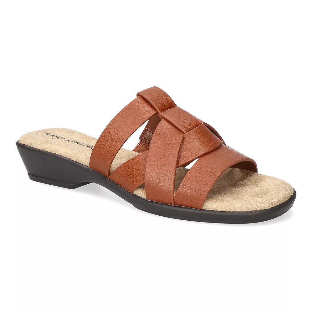 Easy Street Lakeport Women's Comfort Slide Sandals, Size: 8, Red Product Image