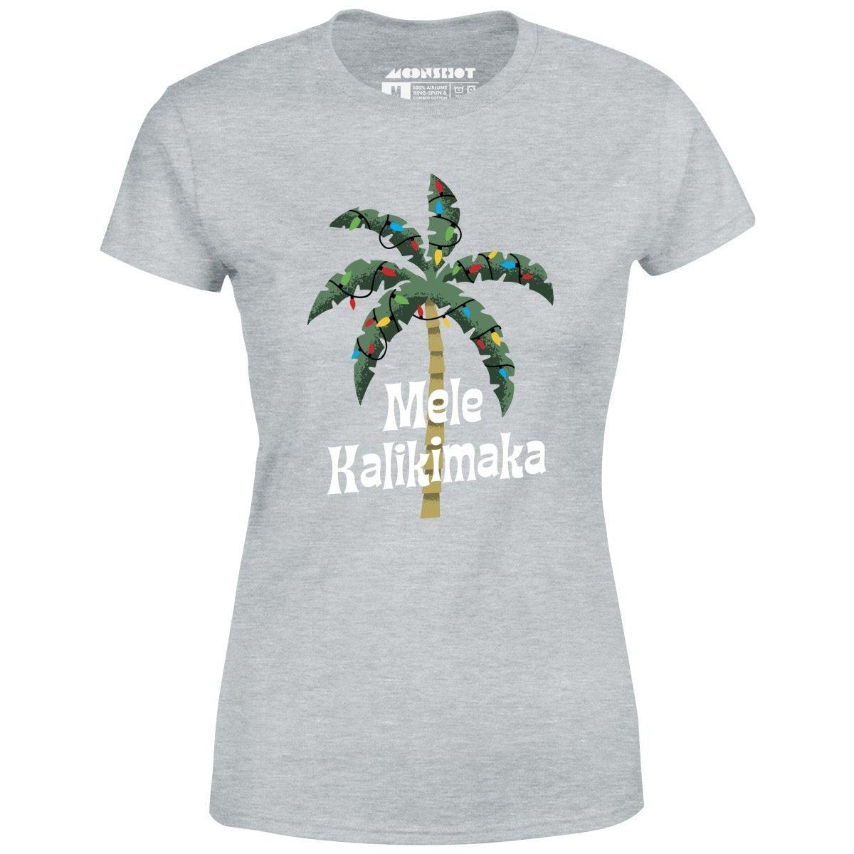 Mele Kalikimaka - Women's T-Shirt Female Product Image