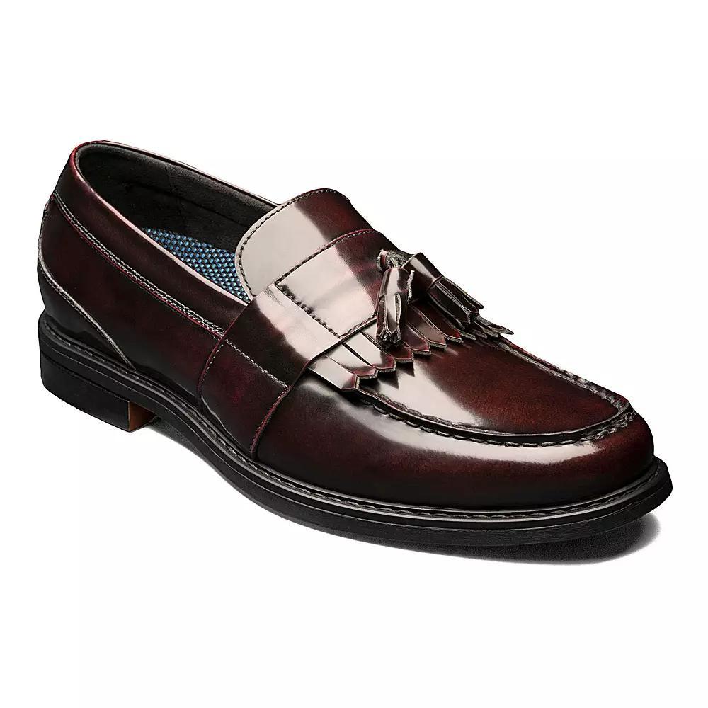 Nunn Bush® Keaton Men's Dress Loafers, Size: 13 Wide, Red Team Product Image
