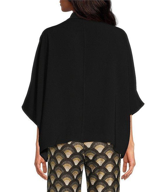 Trina Turk Concourse Surplice V-Neck Short Sleeve Oversized Top Product Image