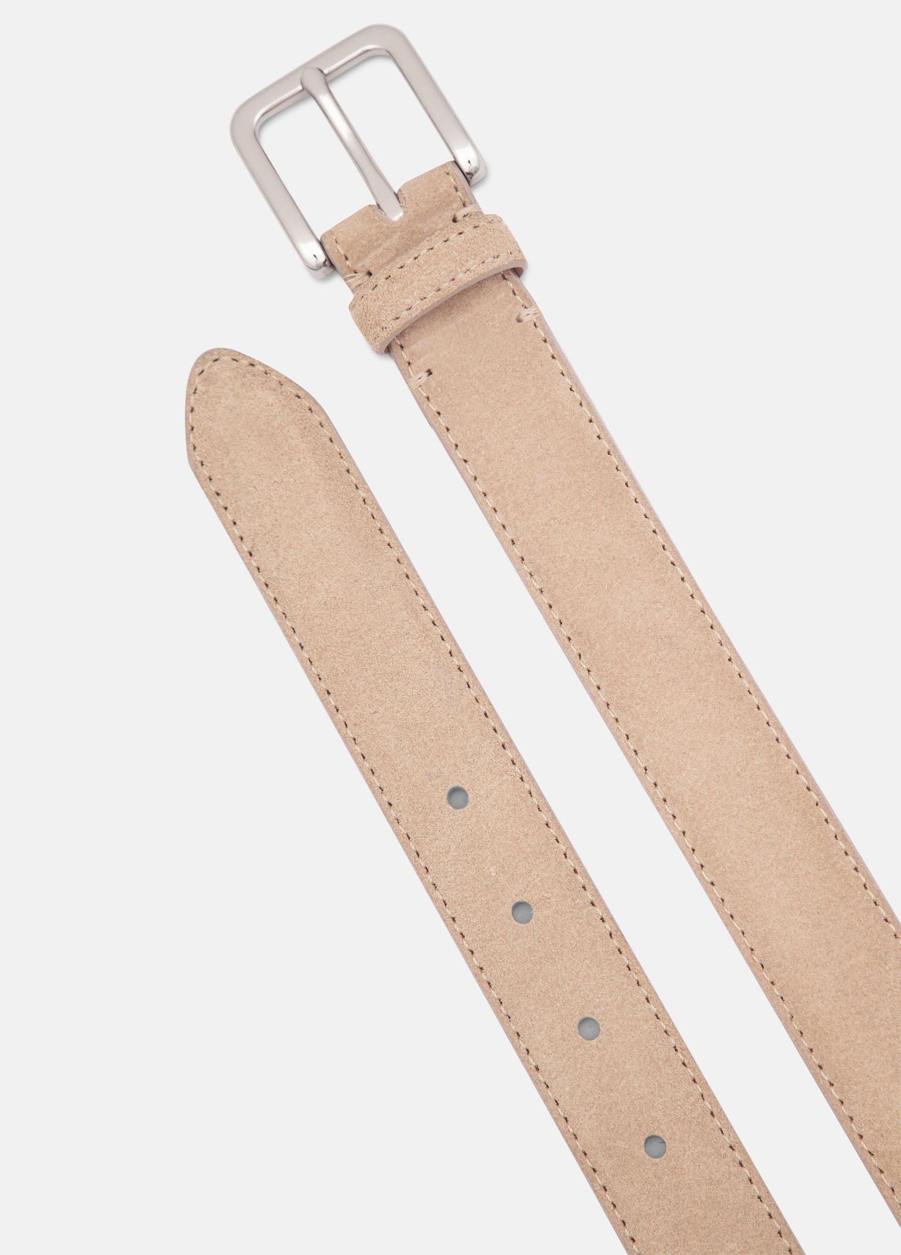Men's 30mm Stitched Suede Belt Product Image