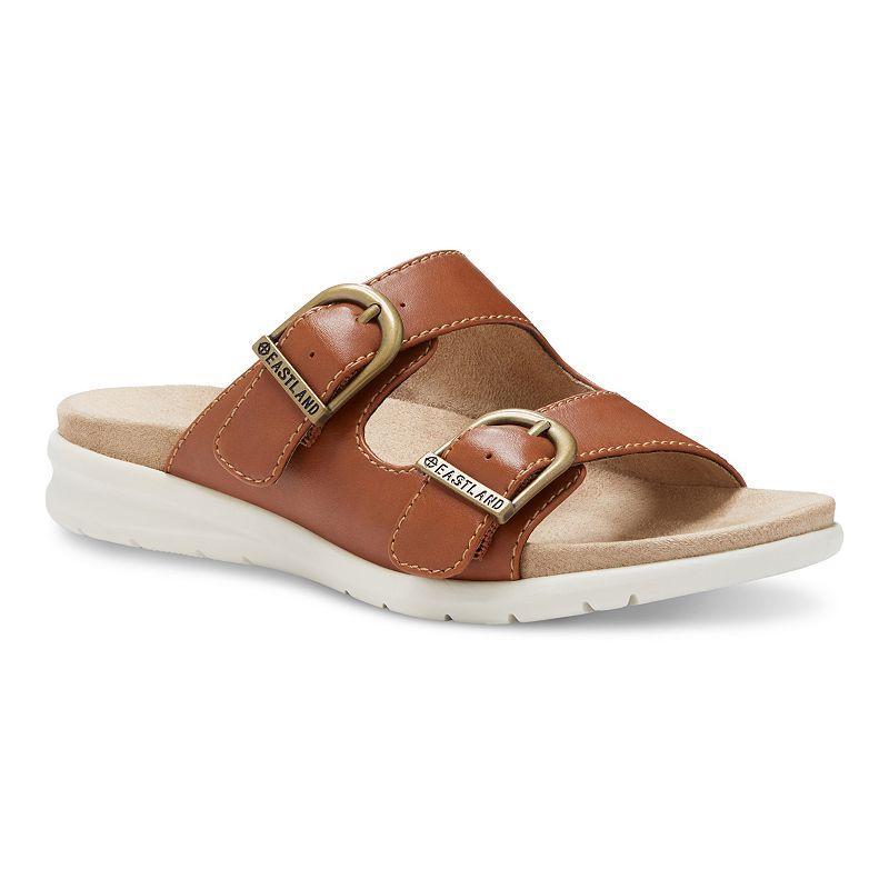 Eastland Avery Women's Slide Sandals, Size: 9, Dark Brown Product Image