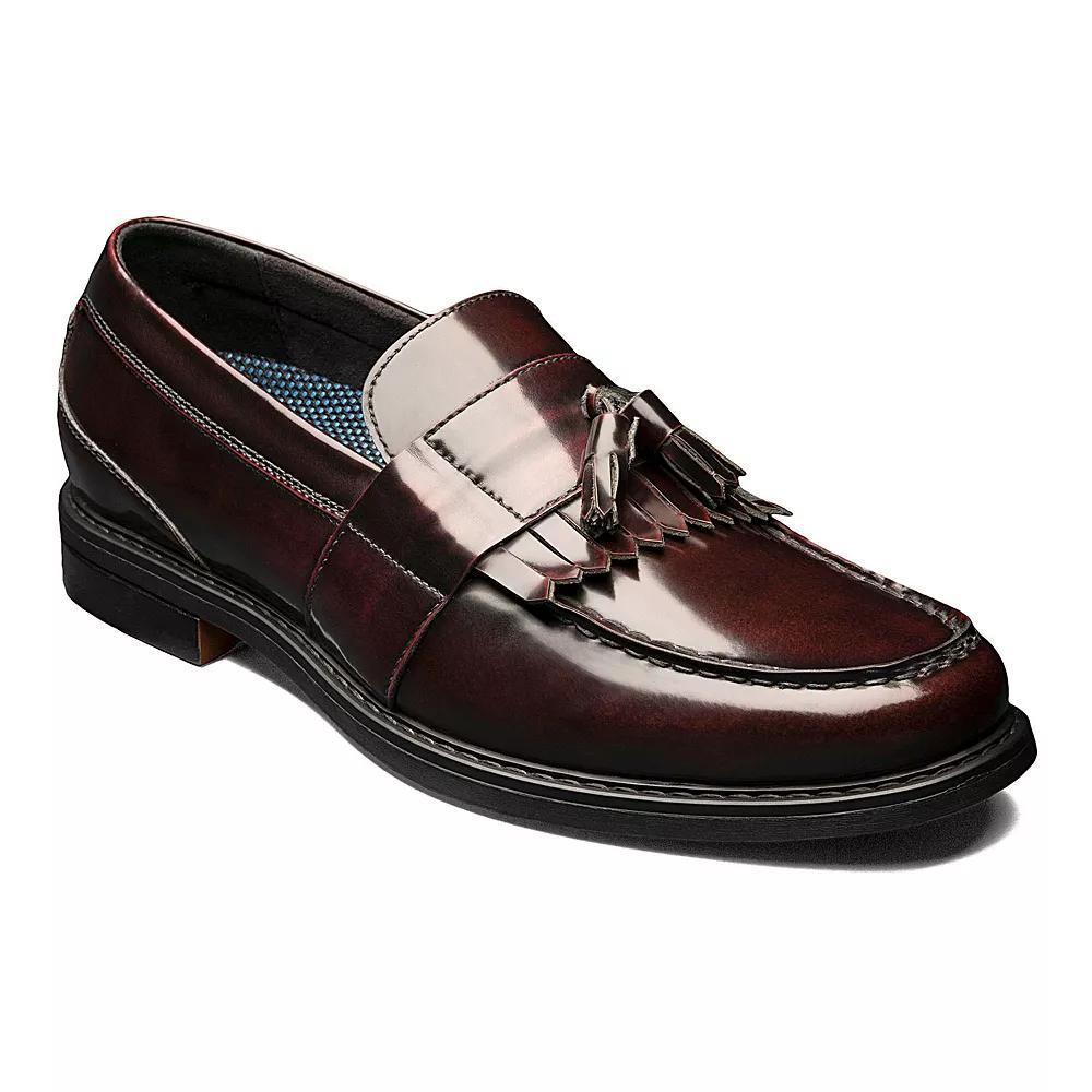 Nunn Bush® Keaton Men's Dress Loafers, Size: 13 Wide, Red Team Product Image