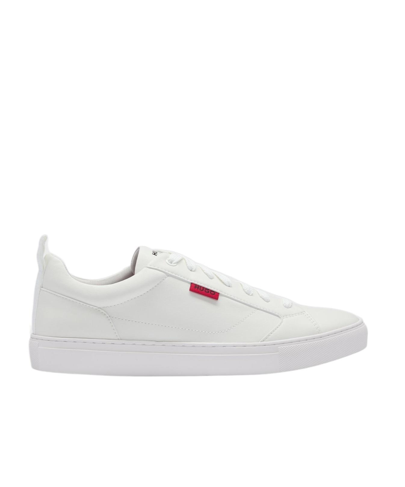 HUGO BOSS Cupsole Low-cut Sneakers In White Product Image
