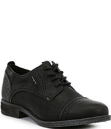 Josef Seibel Womens Sienna 12 Leather Brogue Detail Oxfords Product Image