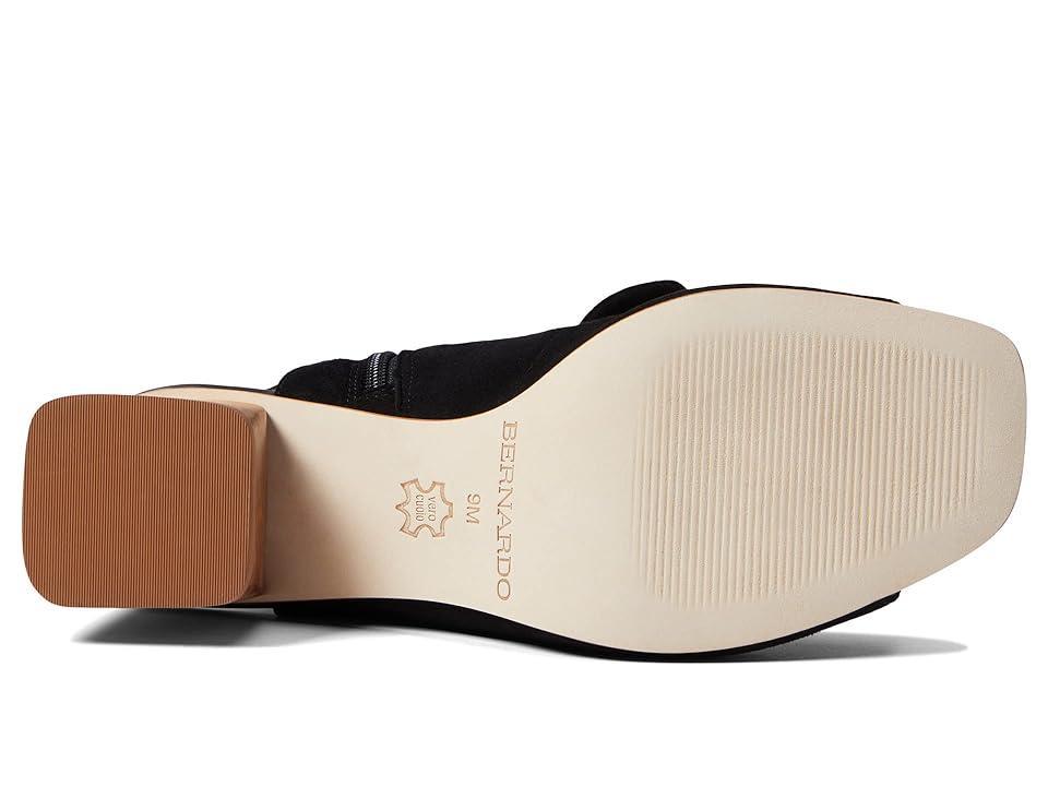 Lizzie Suede Knot Zip Sandals Product Image