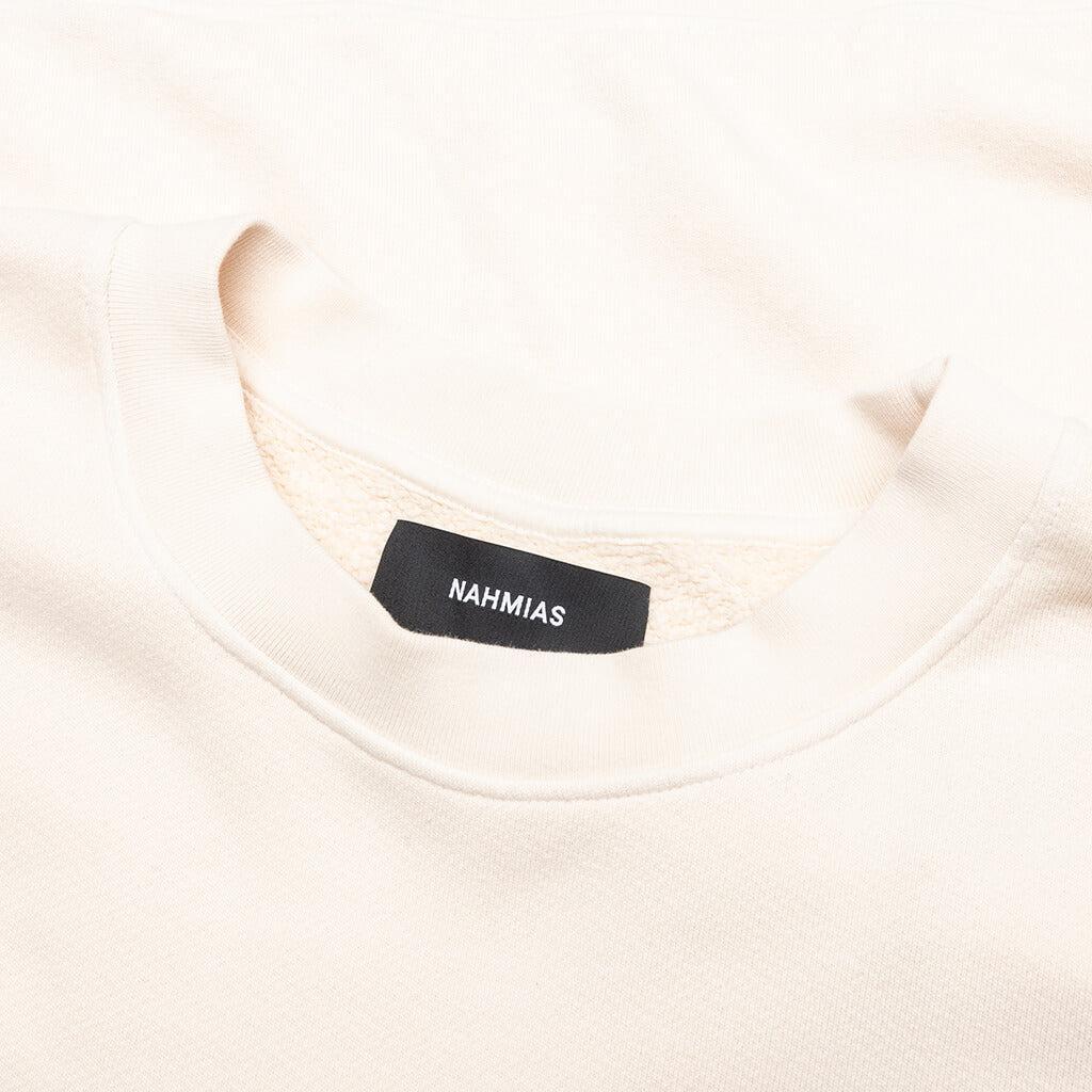 Medicine Crystal Crewneck - Antique White Male Product Image