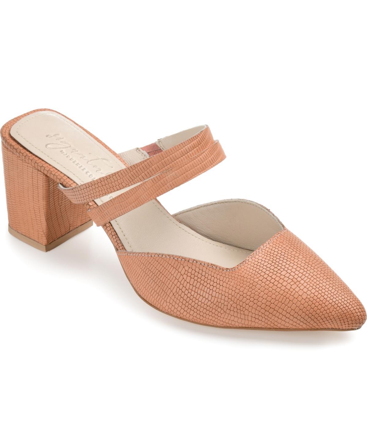 Journee Signature Kaitlynn Tru Comfort Foam Womens Leather Heels Product Image