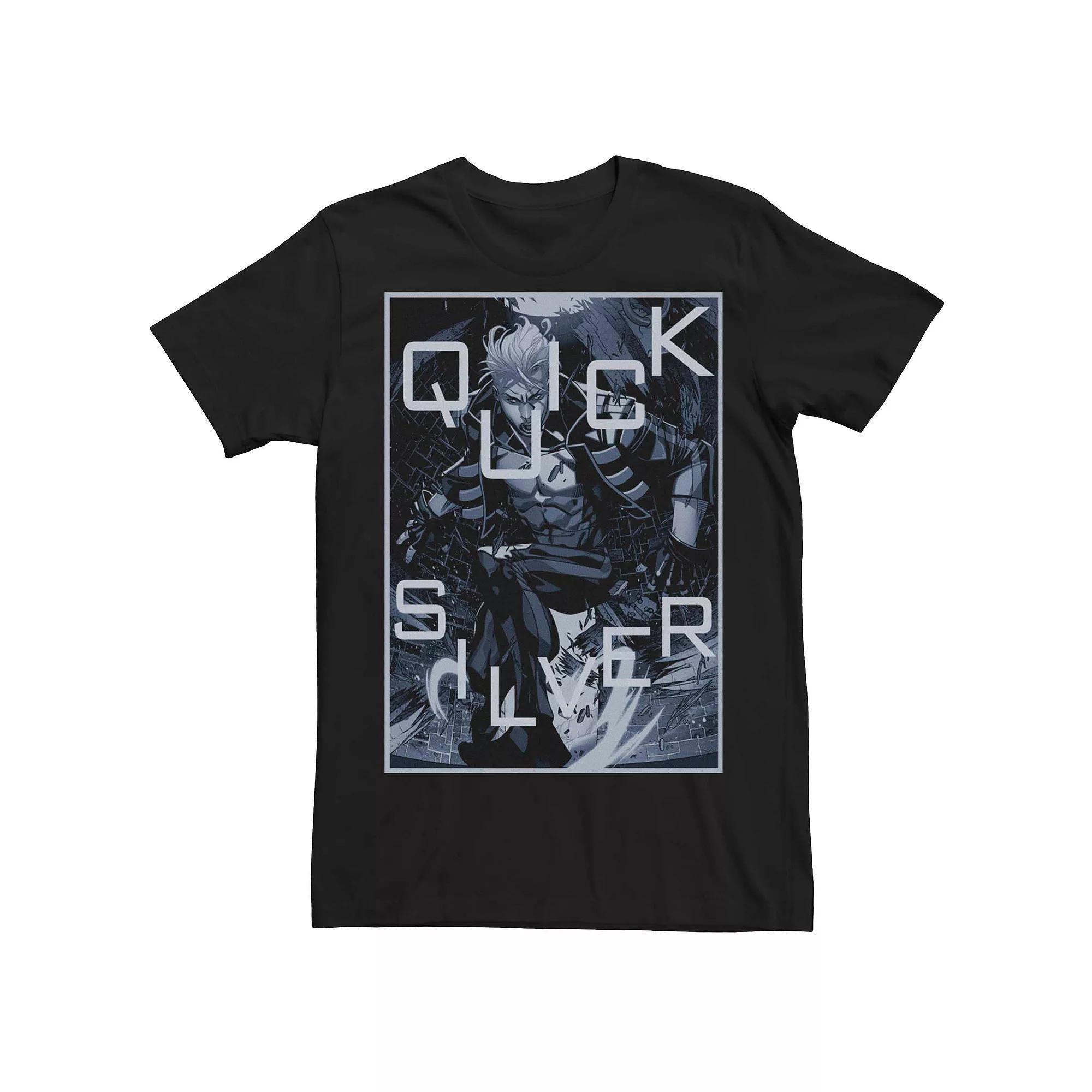 Big & Tall DC Comics Batman The Joker Three Smiles Tee, Men's, Size: LT, Black Product Image