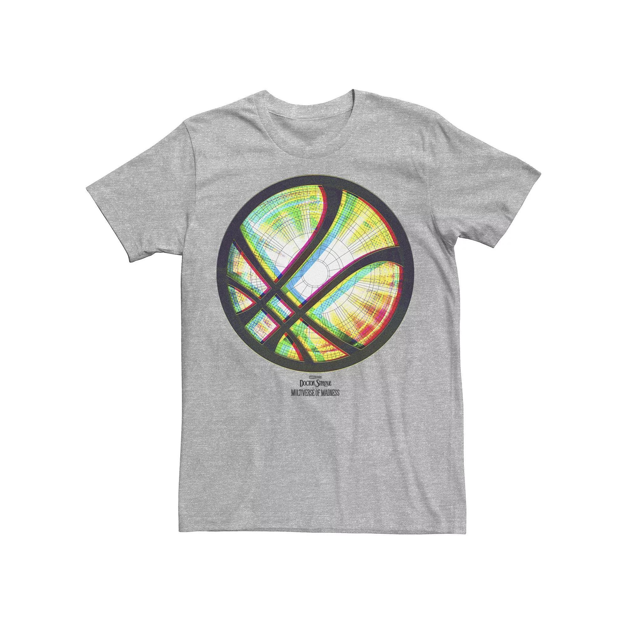 Men's Marvel Doctor Strange Movie 2 Magical Seal Logo Tee, Size: Medium, Athletic Grey Product Image