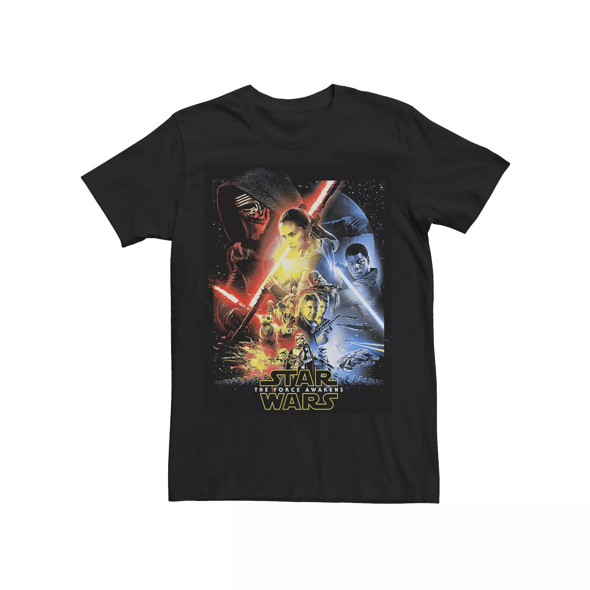 Mens Star Wars Divided Poster Tee Product Image