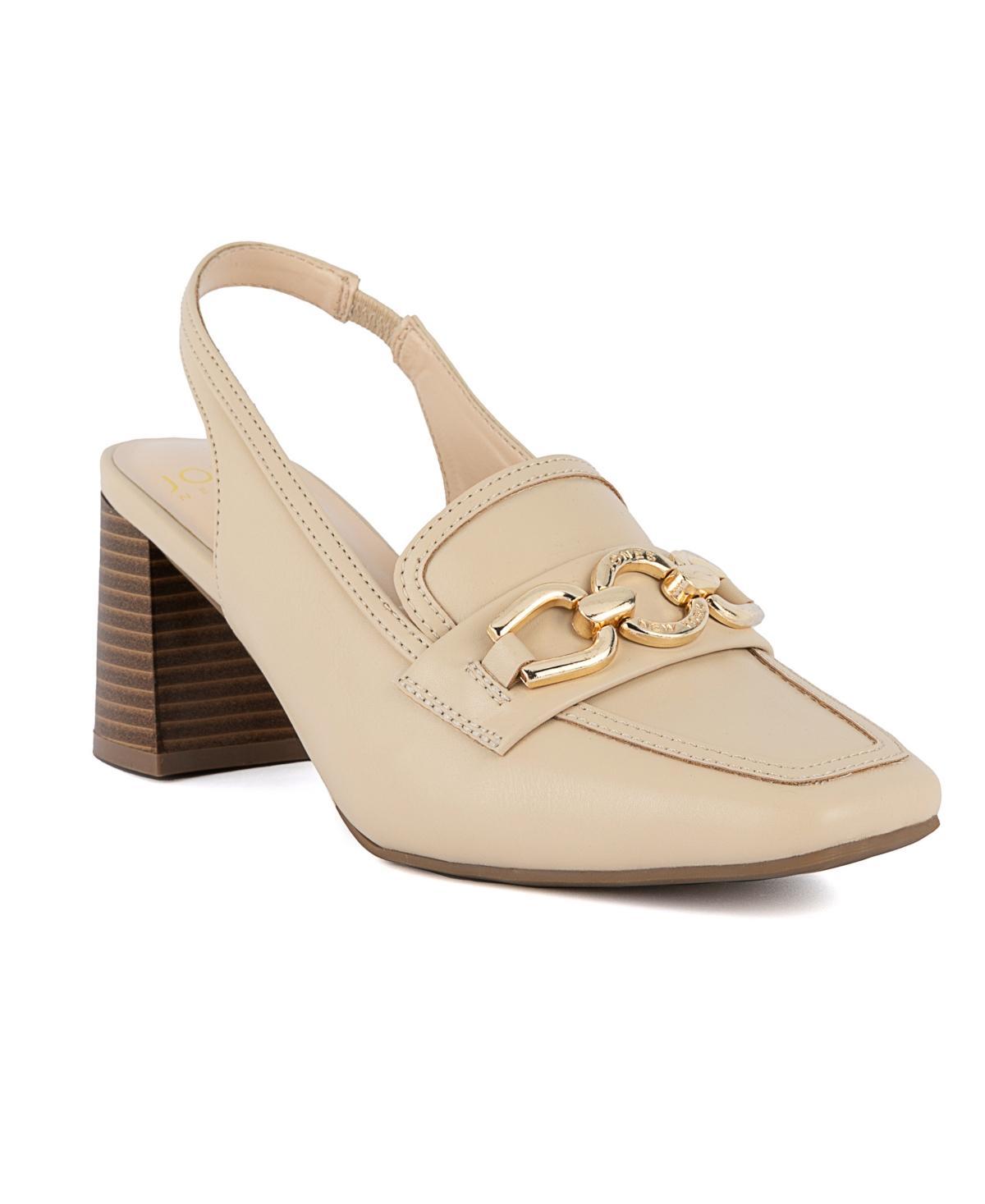 Jones New York Womens Aubleen Block Heel Tailored Slingback Pumps Product Image