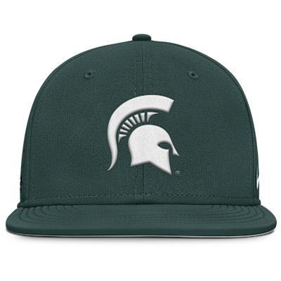 Michigan State Spartans Dugout True Men’s Nike Dri-FIT College Fitted Hat Product Image