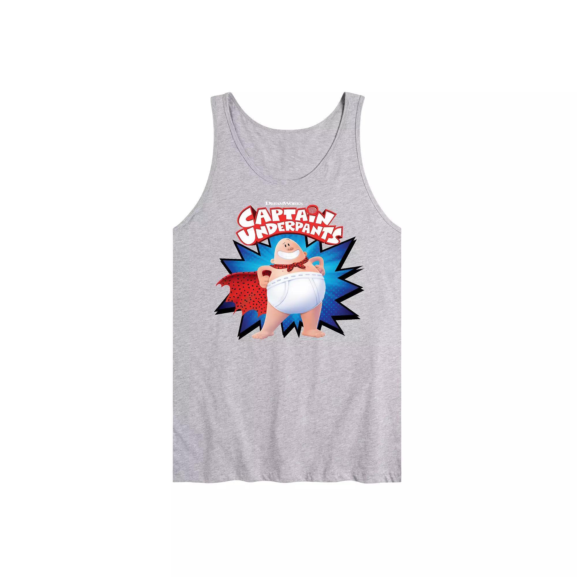 Mens Captain Underpants Logo Tank Top Product Image