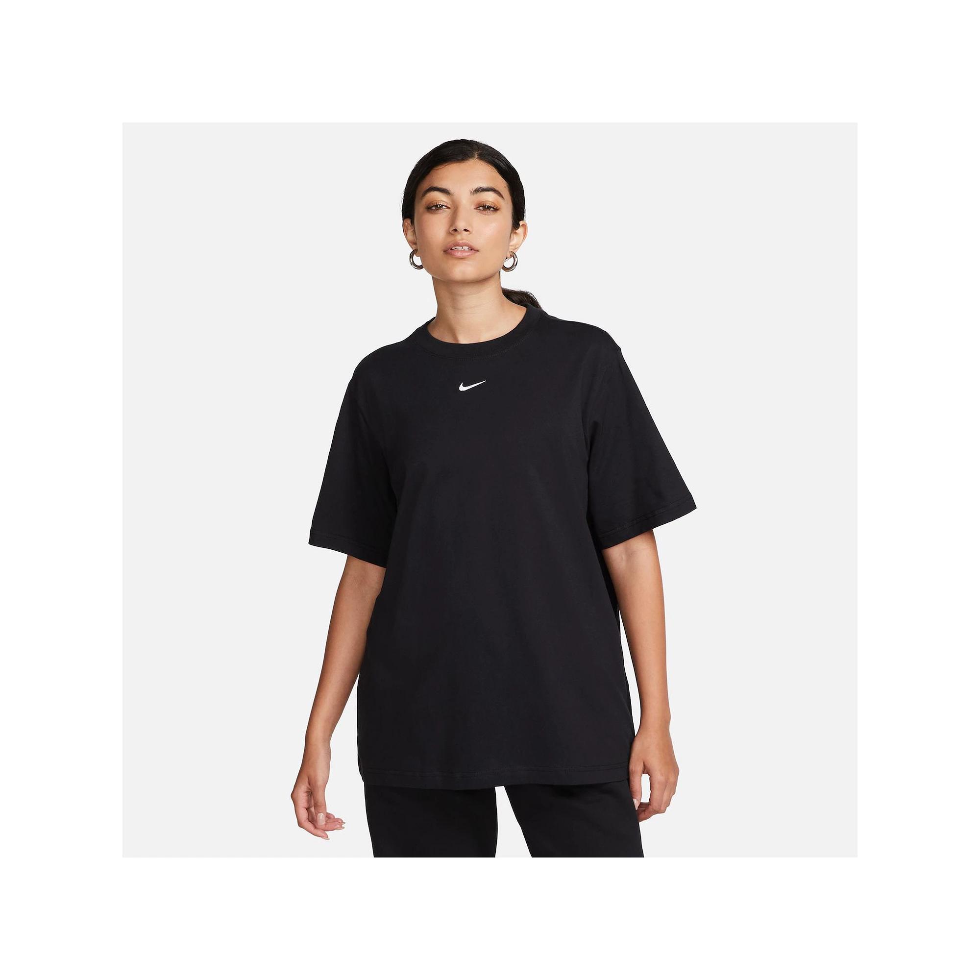 Women's Nike Sportswear Essential Tee, Size: Large, Black Product Image
