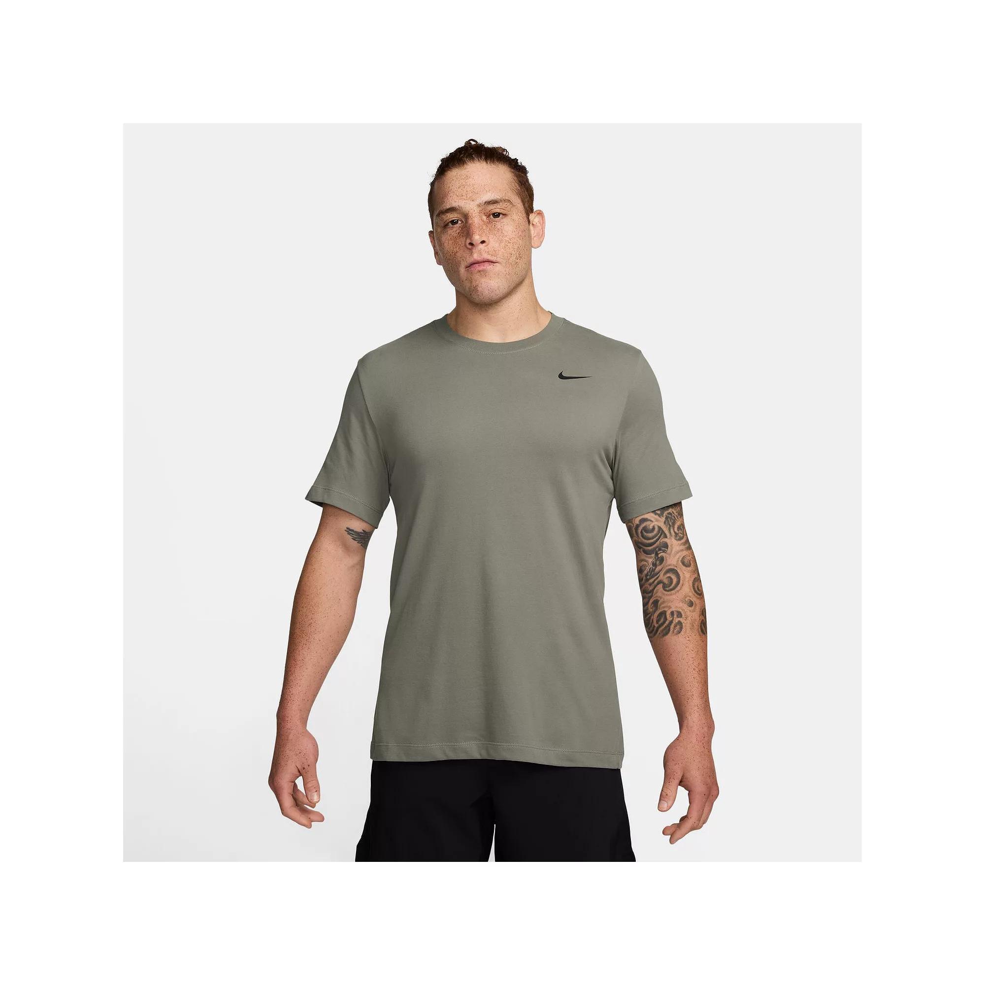 Big & Tall Nike Dri-FIT Training Tee, Men's, Size: 3XL, Light Army Product Image