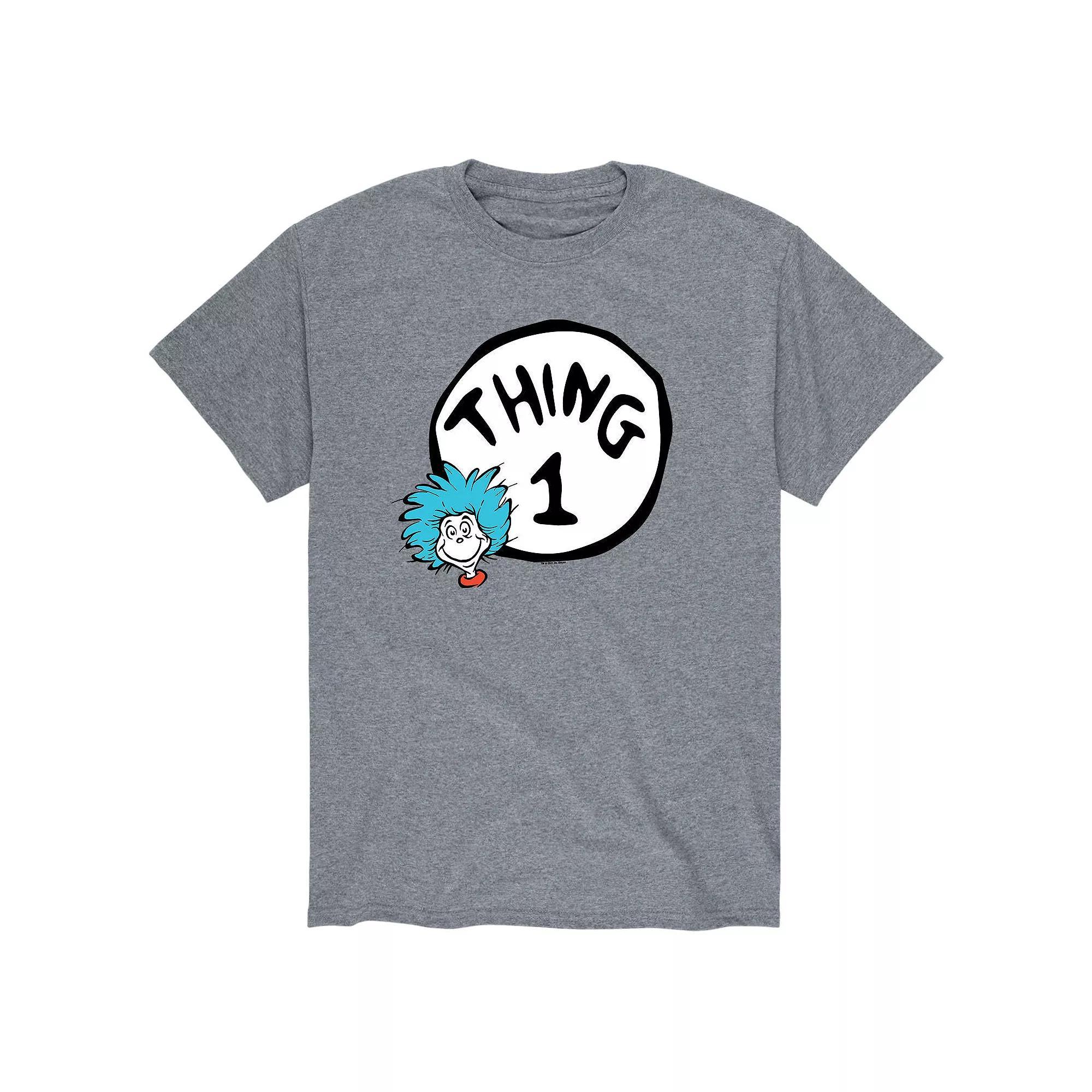 Big & Tall Dr Seuss Thing One Tee, Mens Product Image