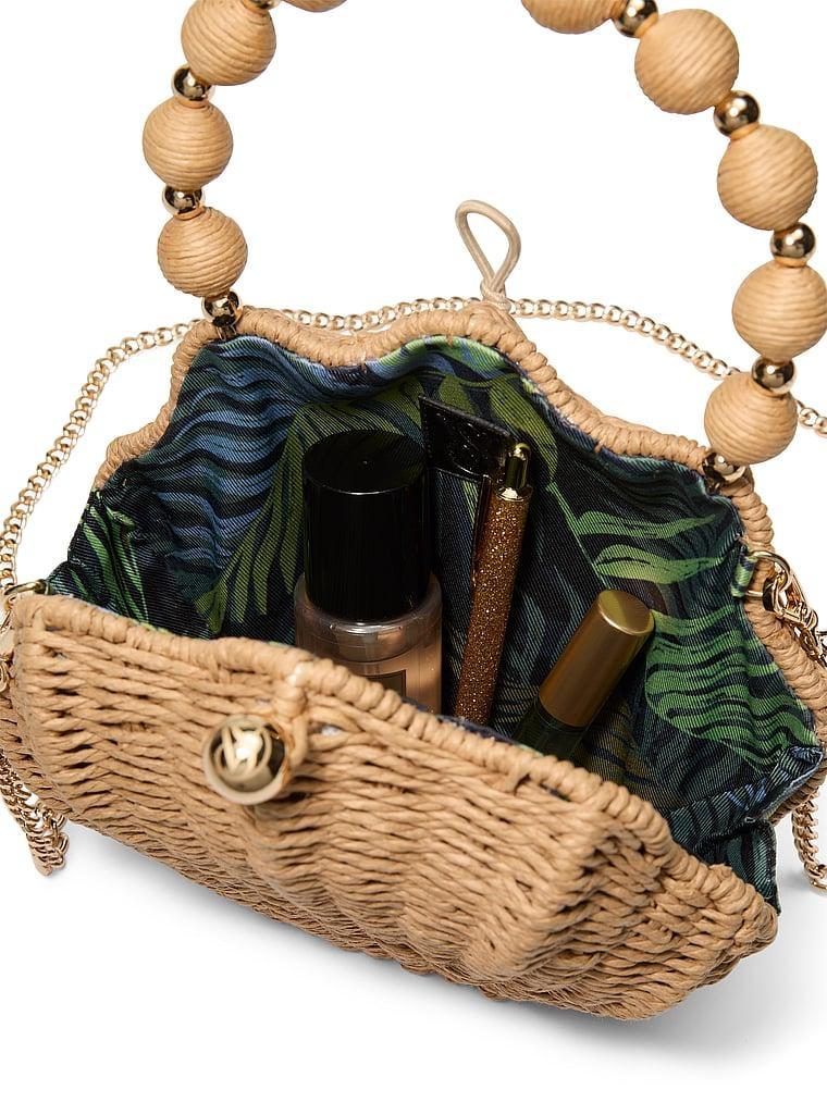 Shell Straw Crossbody Bag Product Image