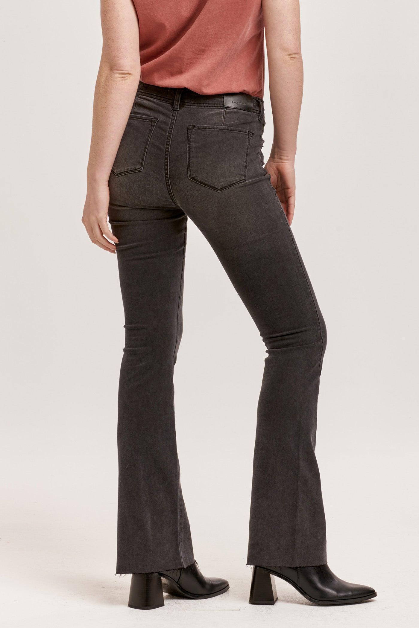 Jaxtyn Bootcut Fit Mid Rise Jeans Caviar Product Image