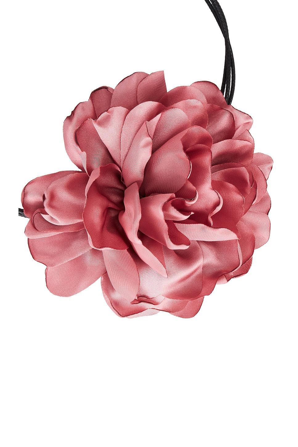 Rosa Flower Necklace Product Image