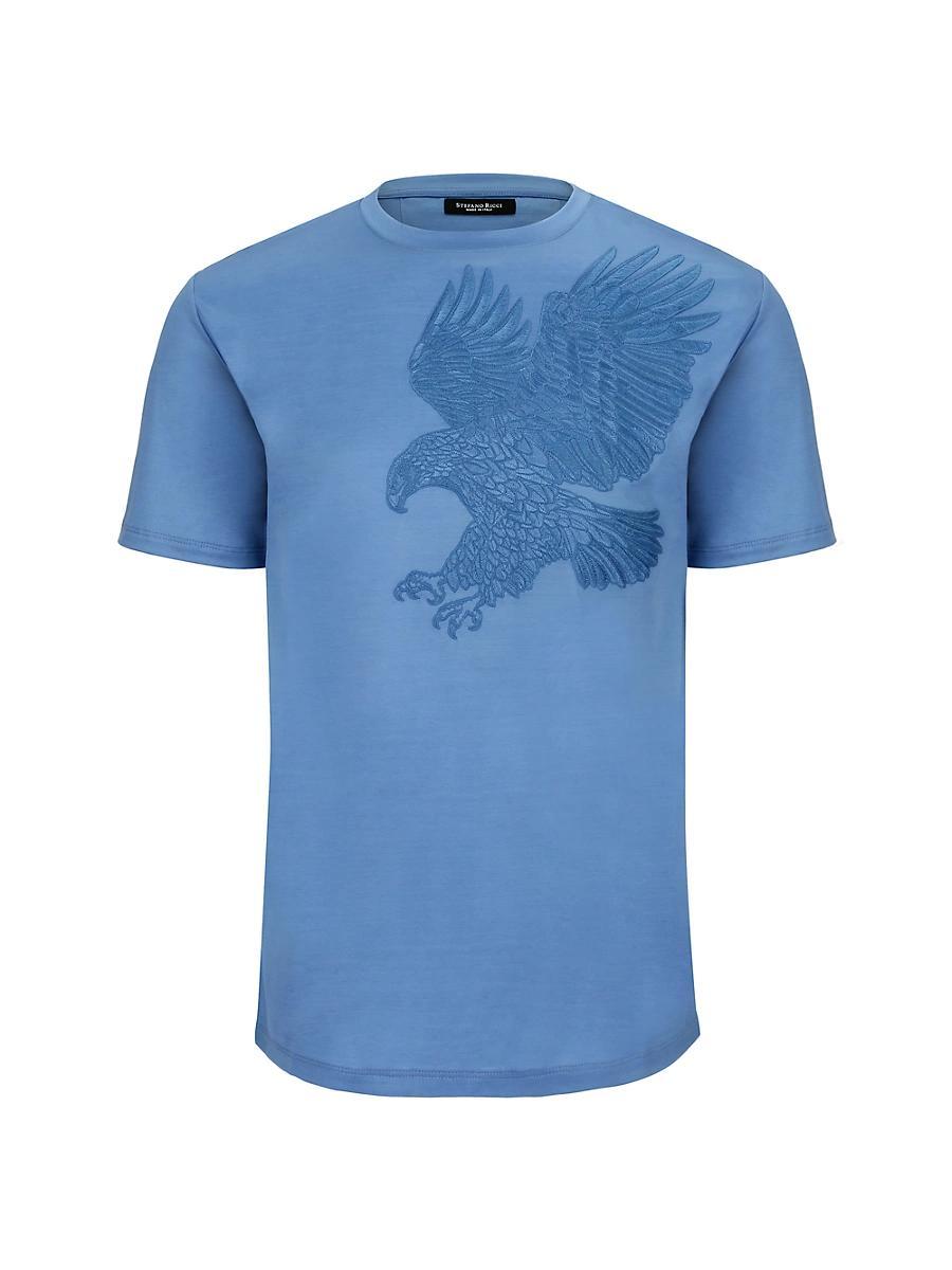 Mens T-Shirt with Short Sleeve Crewneck Product Image