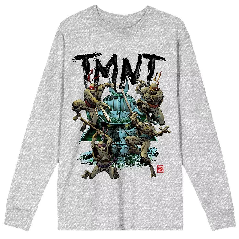 Men's Nickelodeon Teenage Mutant Ninja Turtles TMNT Group Graphic Tee, Size: XL, Gray Product Image