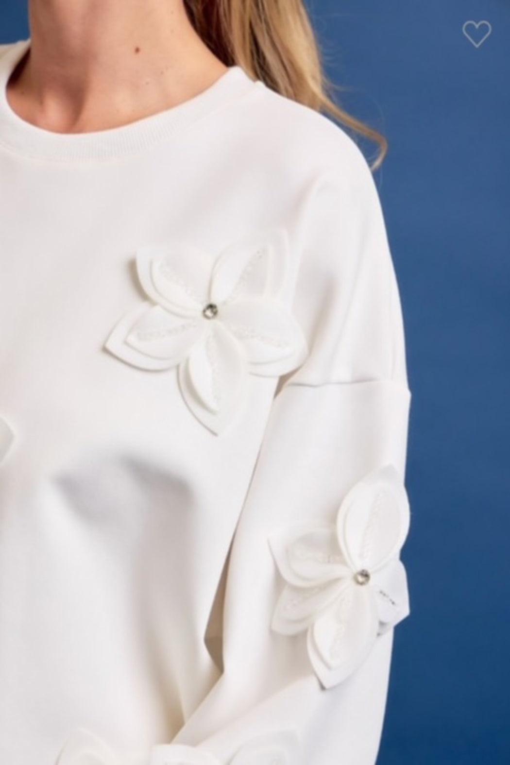 3d Floral Top Product Image