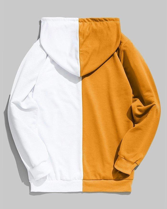 Men's Lightweight Color Block Hoodie Product Image