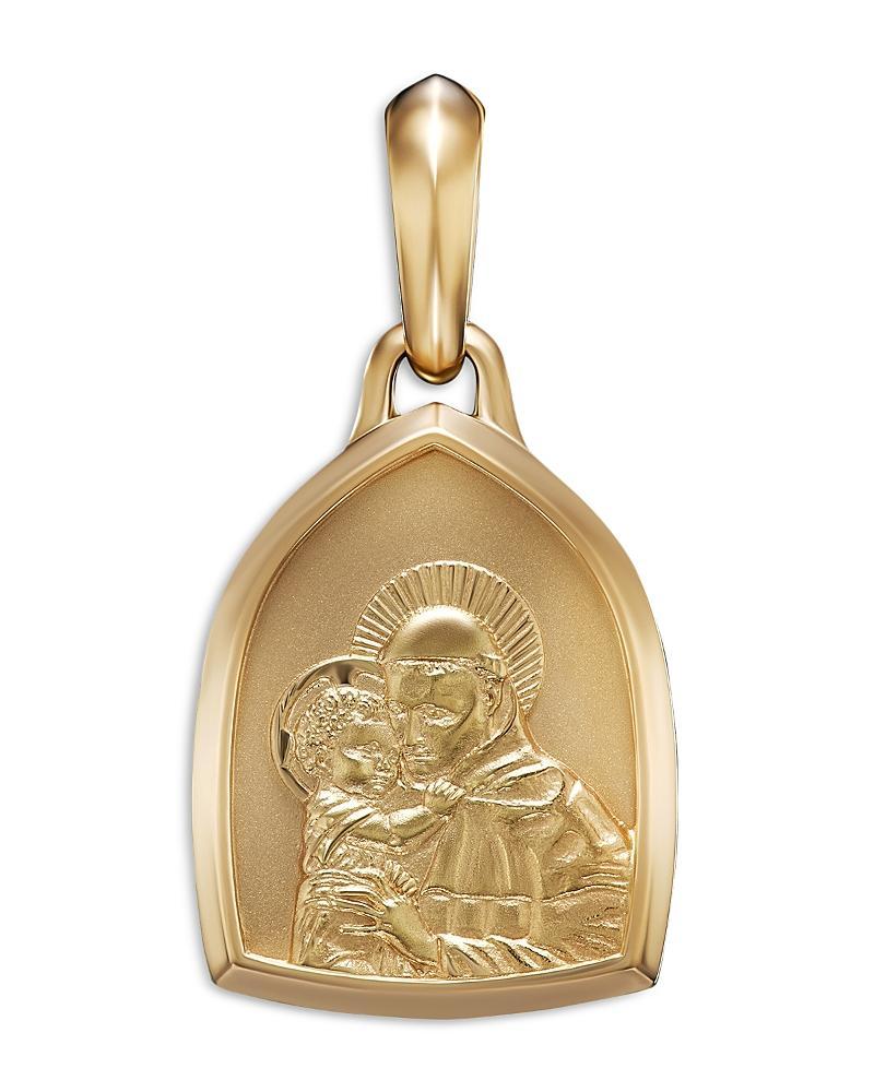 David Yurman 18K Yellow Gold Amulets St. Anthony Pendant Product Image
