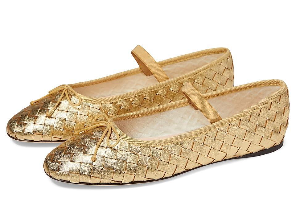 Loeffler Randall Womens Mary Jane Bow Ballet Flats Product Image
