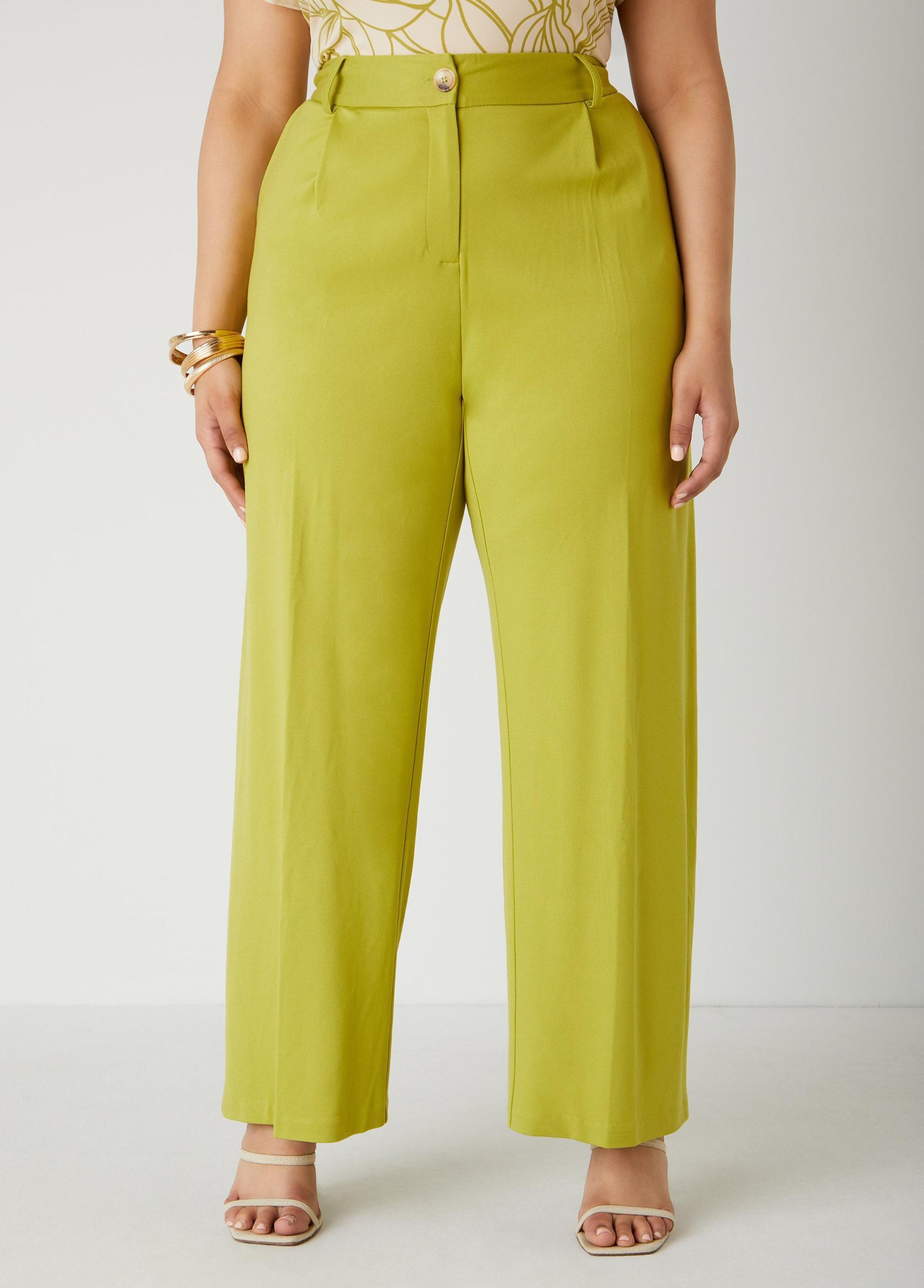 Ponte High Rise Trousers Product Image