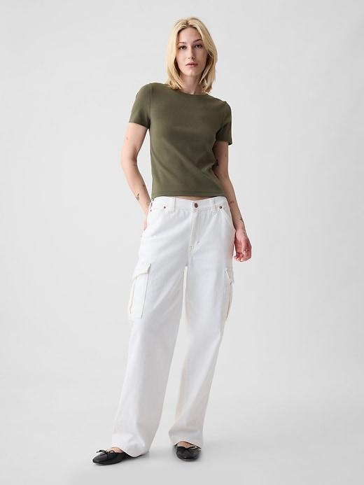 Modern Cropped T-Shirt Product Image