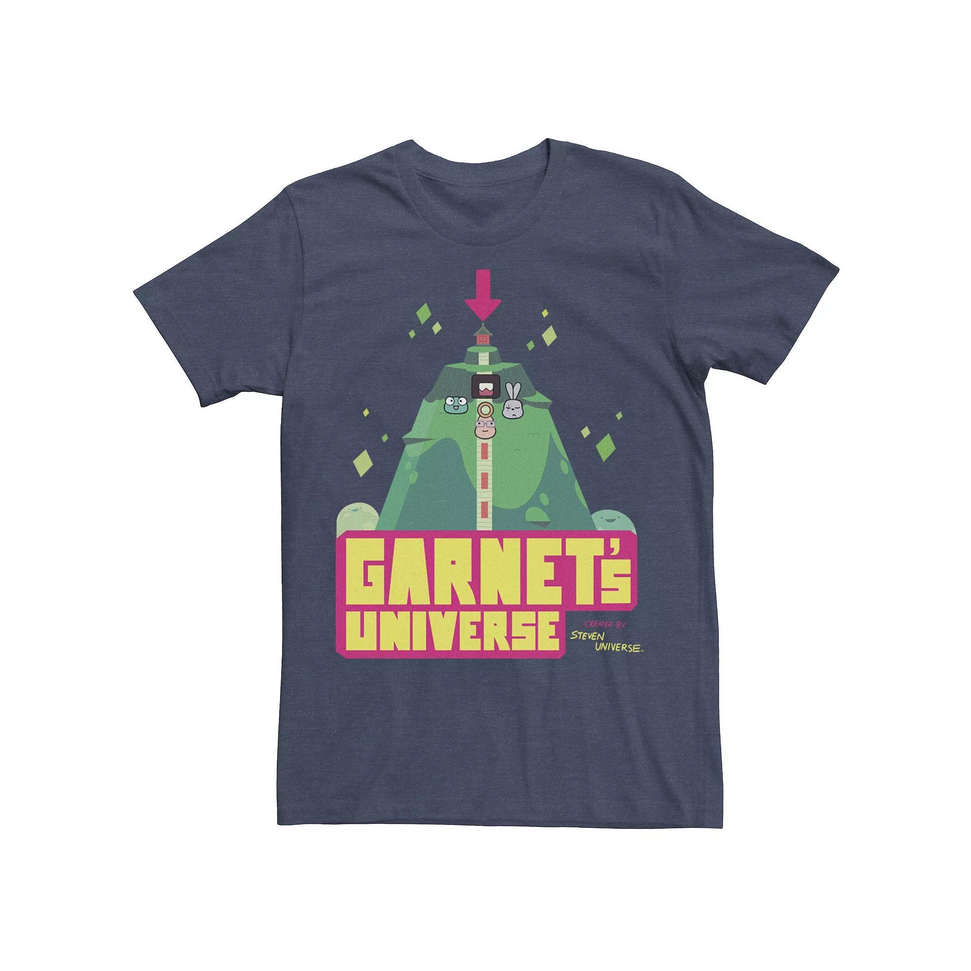 Mens Cartoon Network Steven Universe Garnet's Universe Cartoon Tee, Men's, Size: XL, Navy Grey Product Image