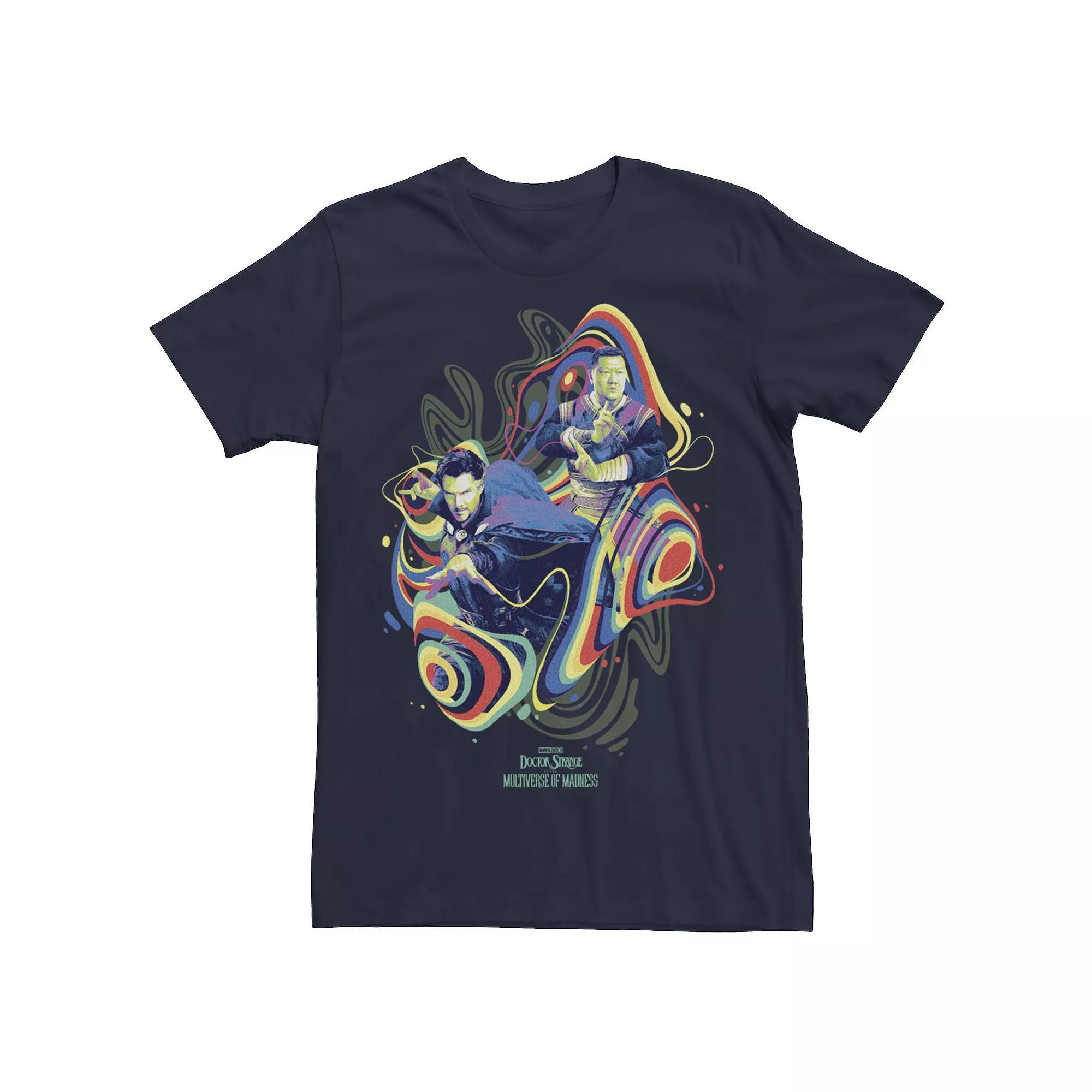 Mens Marvel Doctor Strange Movie 2 Strange Wong Groove Tee Blue Product Image