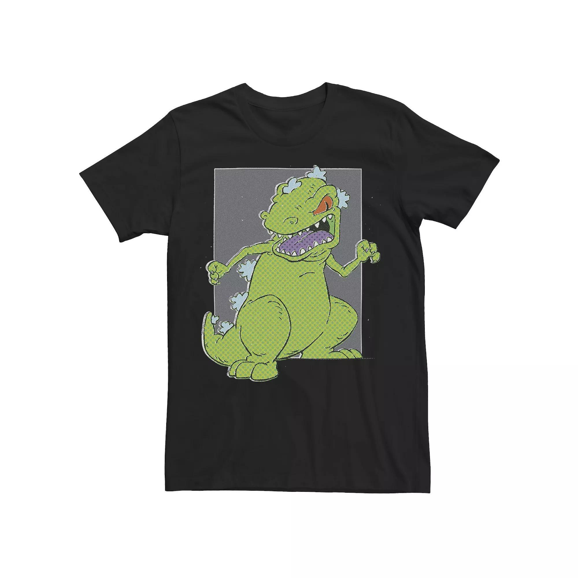 Men's RugRats Reptar Tee, Boy's, Size: Large, Black Product Image
