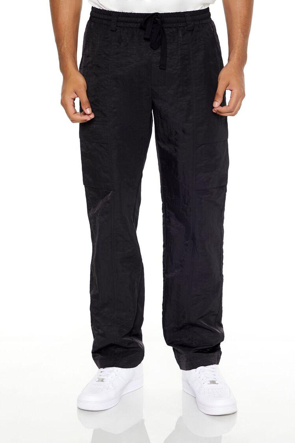 Nylon Drawstring Pants | Forever 21 Product Image