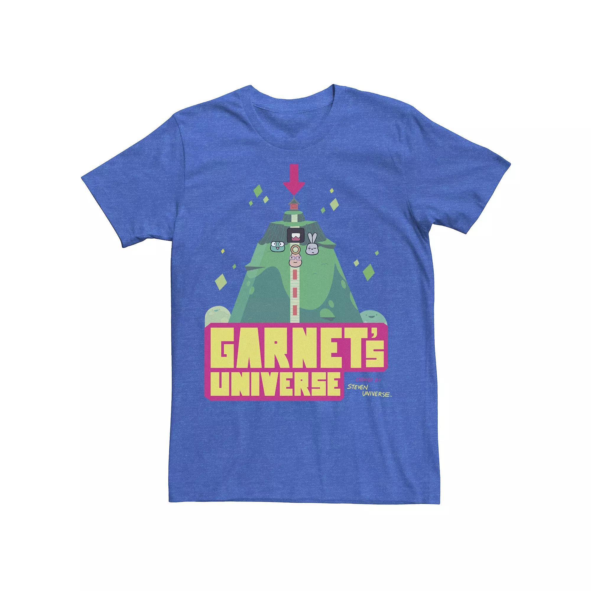 Mens Cartoon Network Steven Universe Garnet's Universe Cartoon Tee, Men's, Size: XL, Navy Grey Product Image