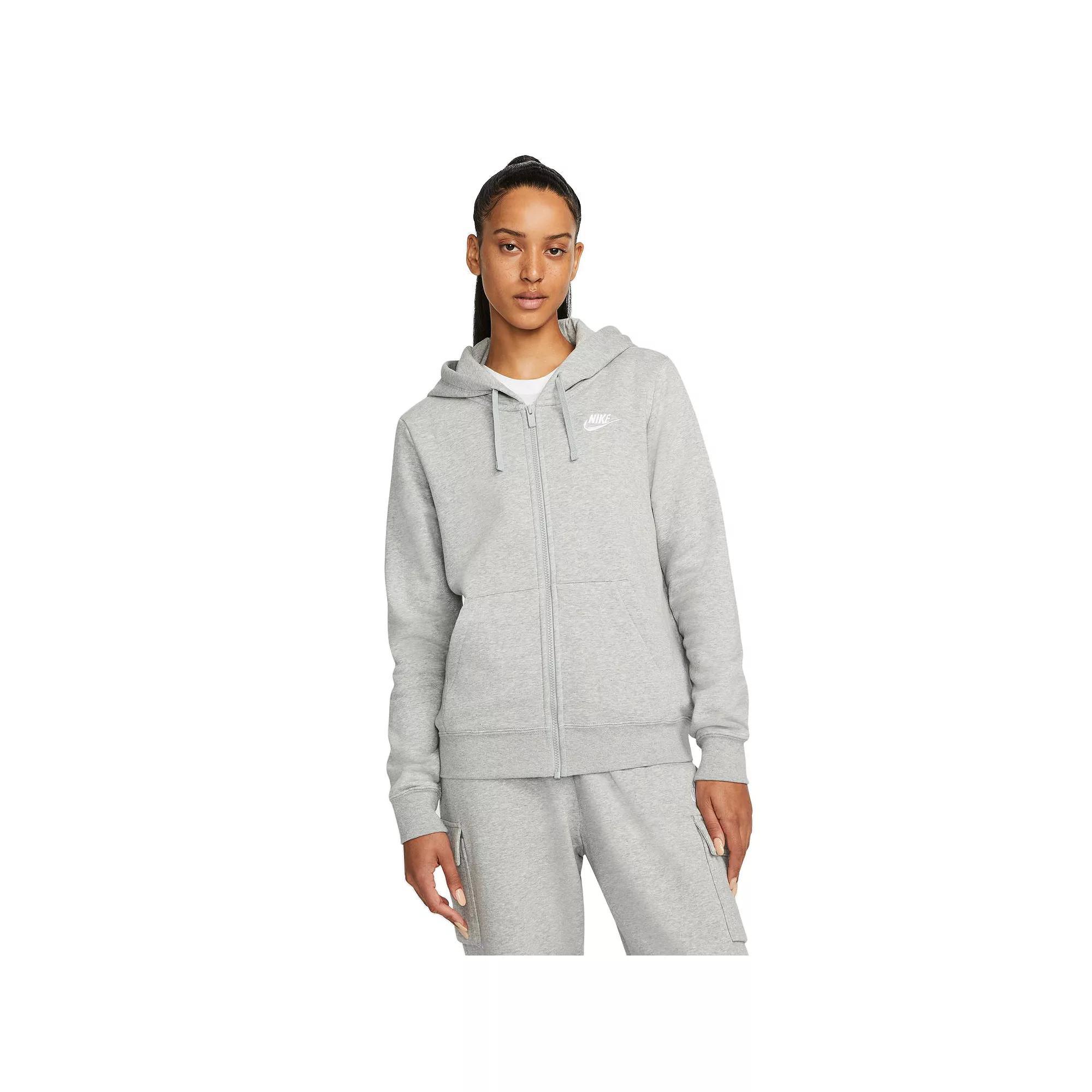 Women's Nike Sportswear Club Fleece Full-Zip Hoodie Product Image