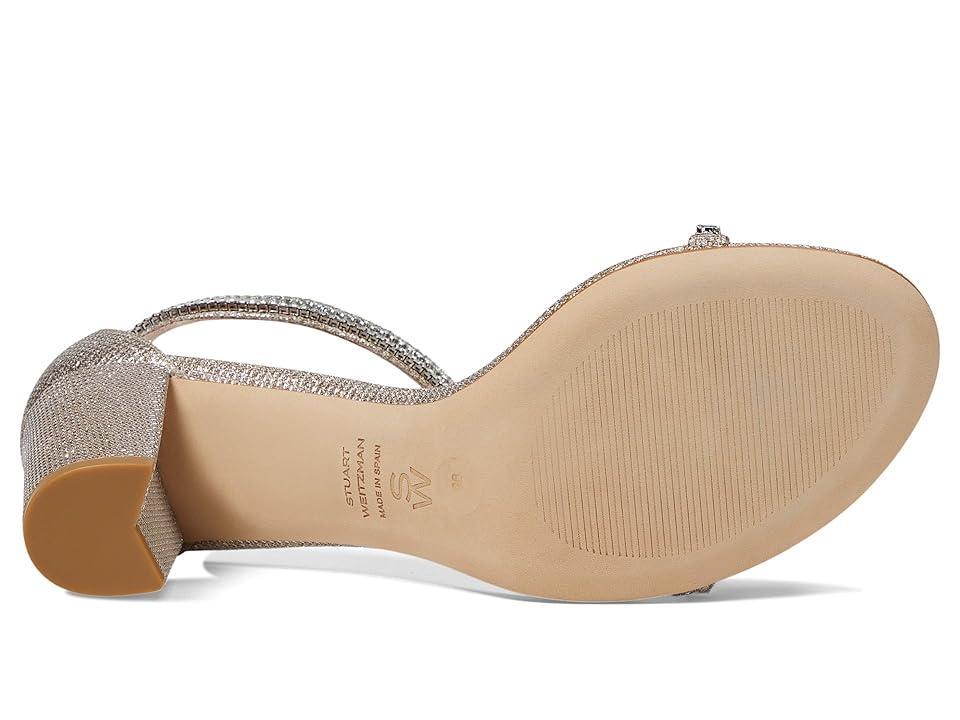 Stuart Weitzman Nearlynude Stefanie Sandal (Poudre/Clear) Women's Sandals Product Image