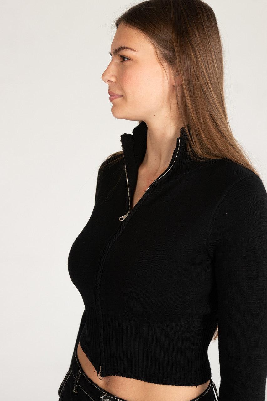 Zip Up Cardigan Product Image