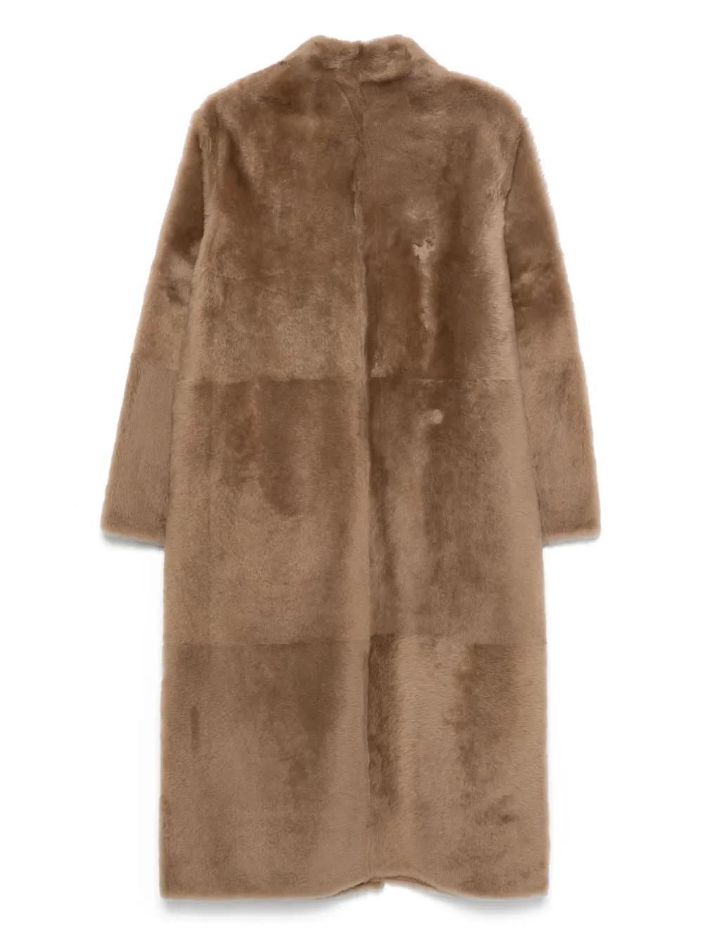 shearling coat Product Image