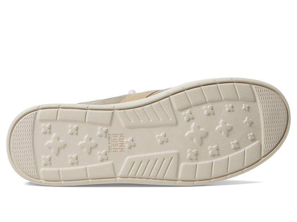Nunn Bush Brewski Moc Toe Slip-on with Elastic Bungee (Stone) Men's Shoes Product Image