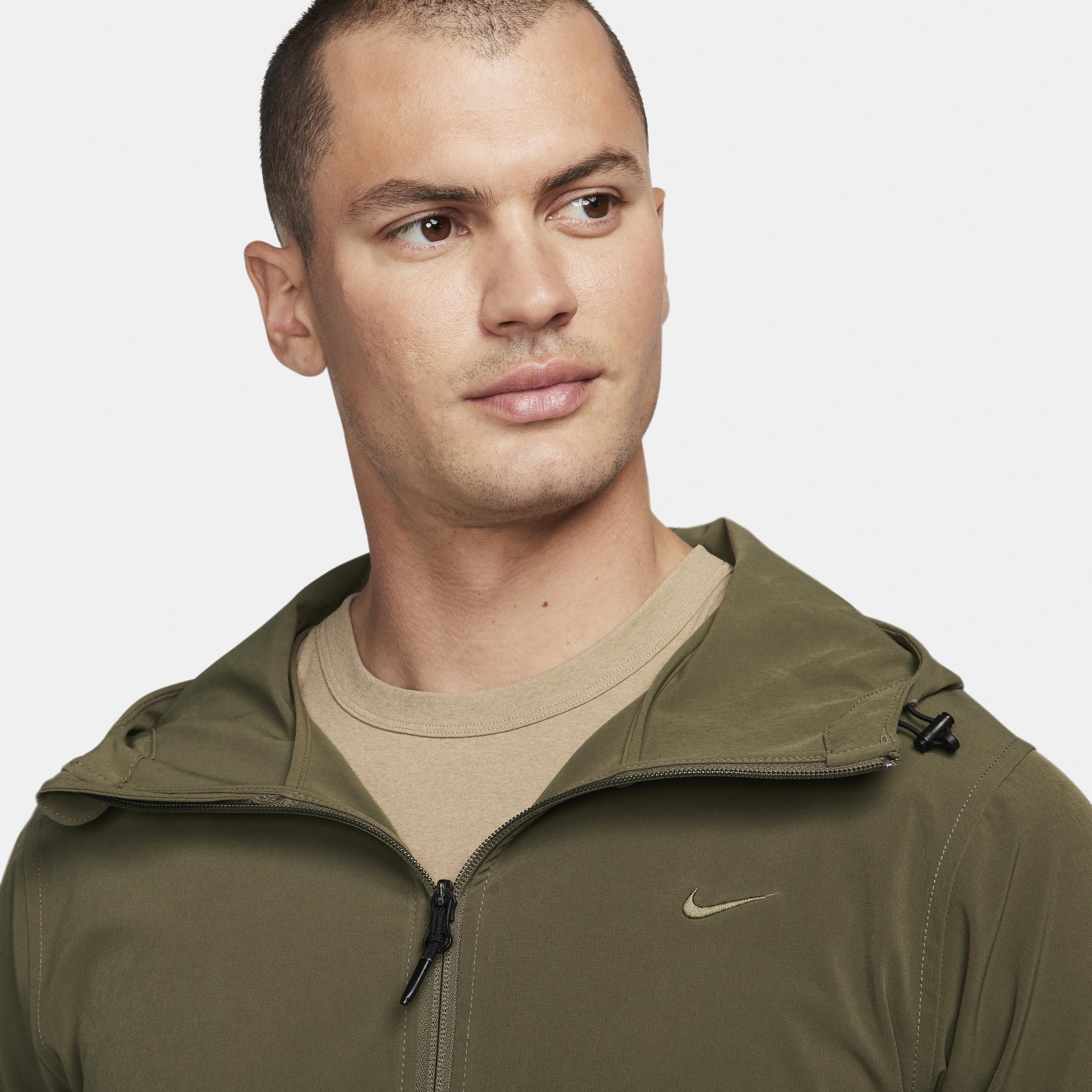 NIKE Repel Unlimited Dri-fit Hooded Jacket In Medium Olive/black Product Image