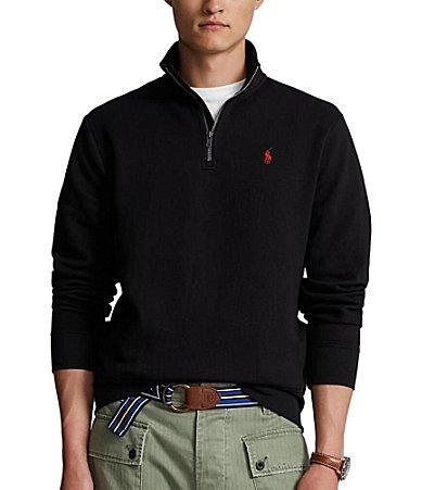 Mens RL Fleece Quarter-Zip Sweatshirt Product Image