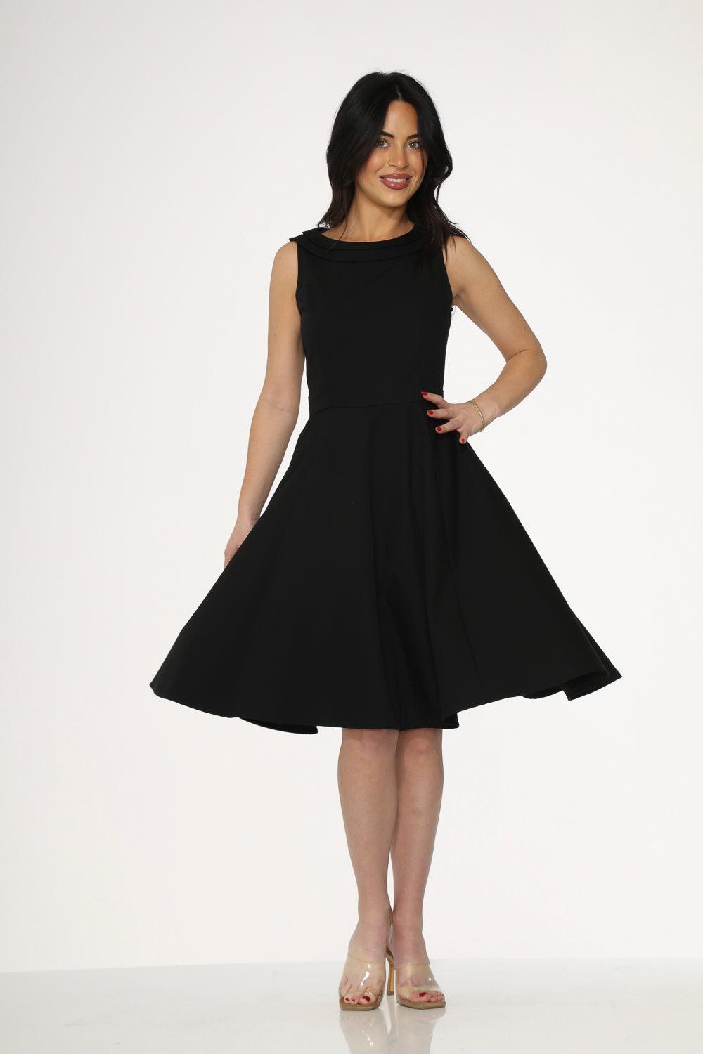 Black Swing Dress Product Image