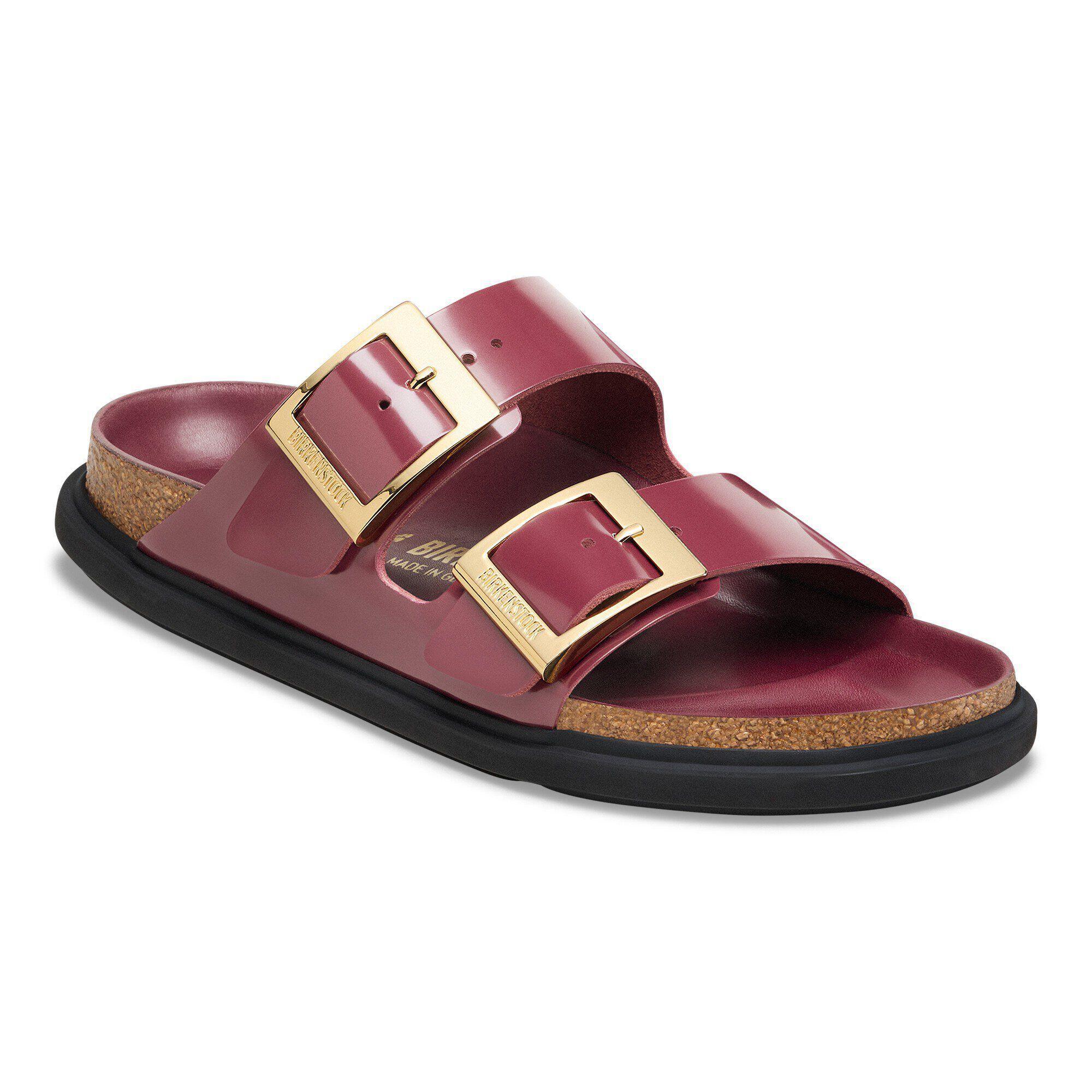 Arizona Droplet Buckle Natural Leather Patent Product Image
