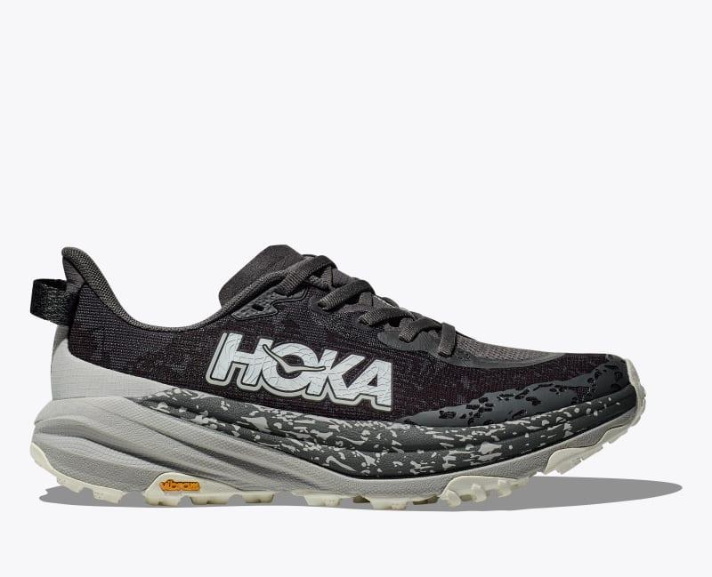 HOKA Women's Speedgoat 6 Shoes in Black/Black, Size 10 Product Image