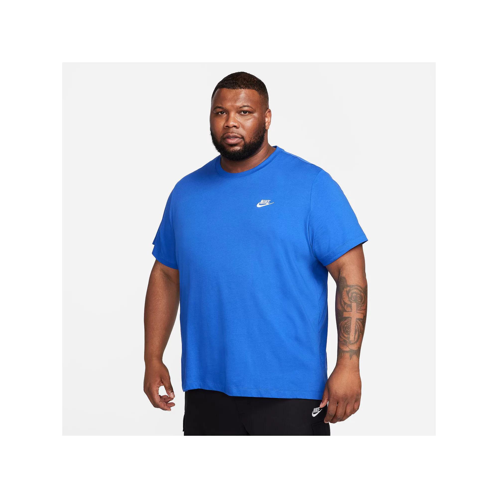 Men's Nike Sportswear Club Tee, Size: Medium, Game Royal Product Image