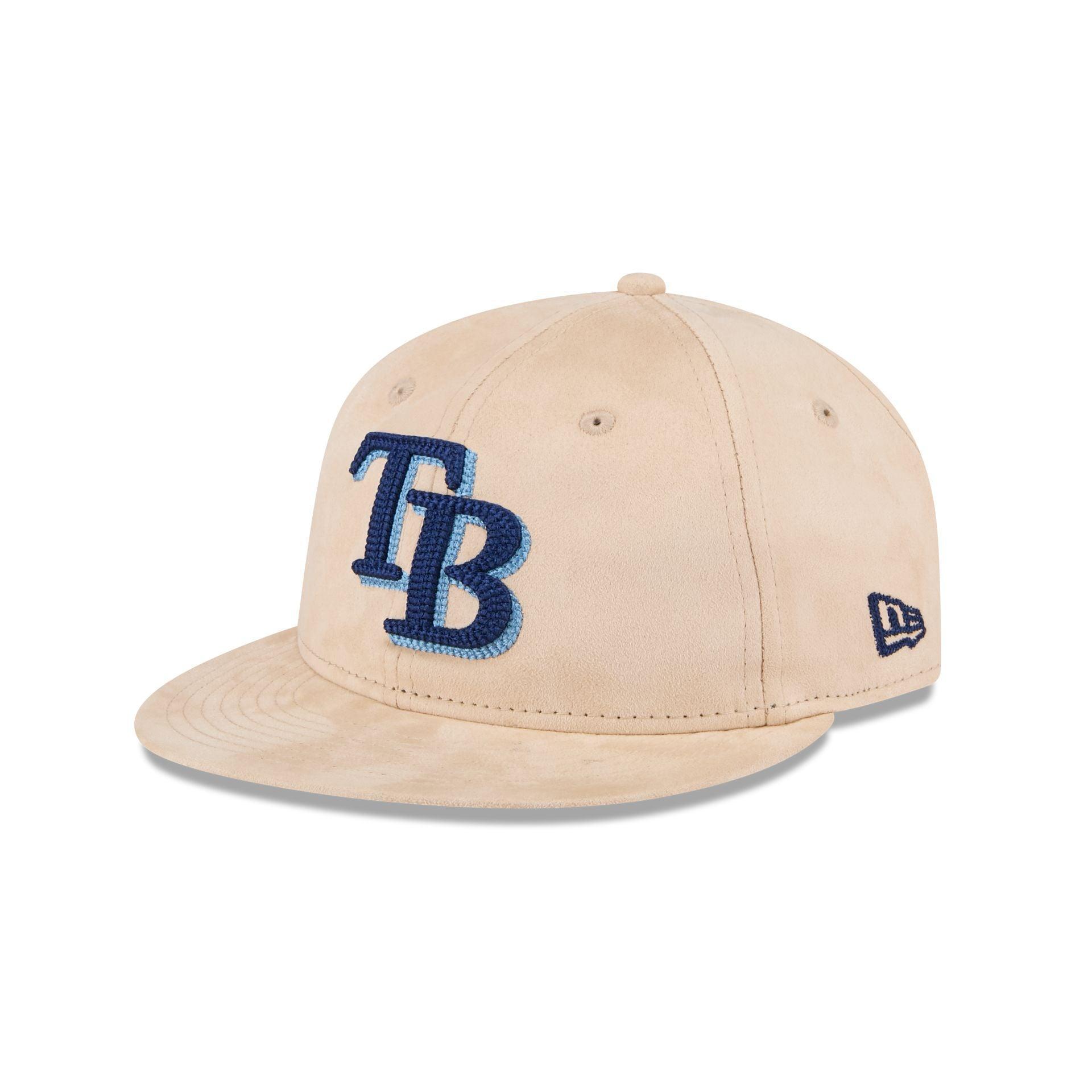 Tampa Bay Rays Stone Suede Retro Crown 9FIFTY Snapback Hat Male Product Image